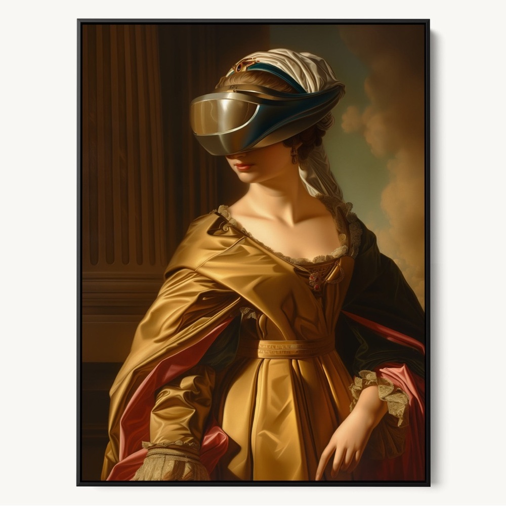 Renaissance/ Modern on Canvas